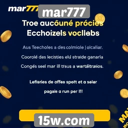 mar777 oferece promoções exclusivas para novos usuários