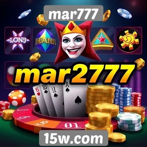 mar777 oferece uma ampla gama de jogos de cassino online